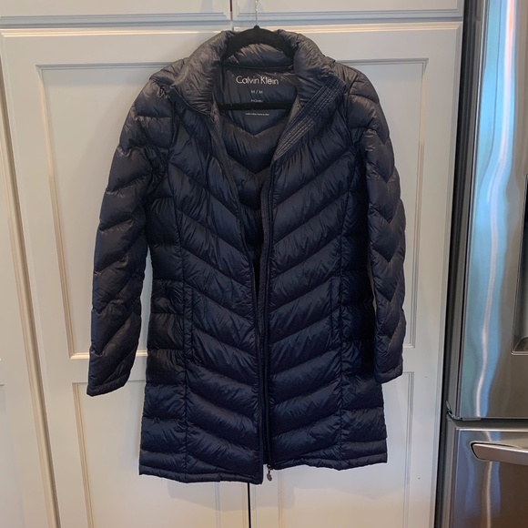 women's packable down jacket calvin klein